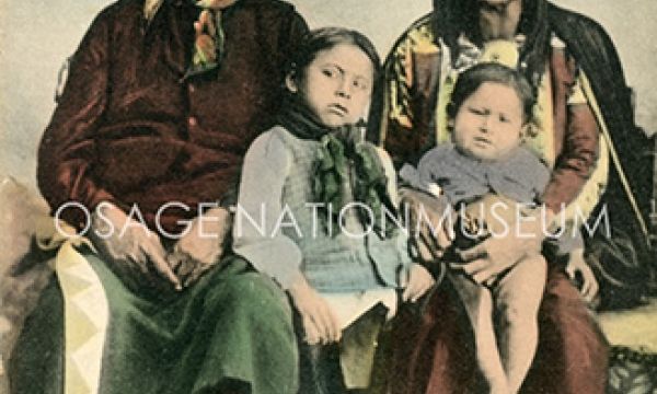 Osage Indian Family image