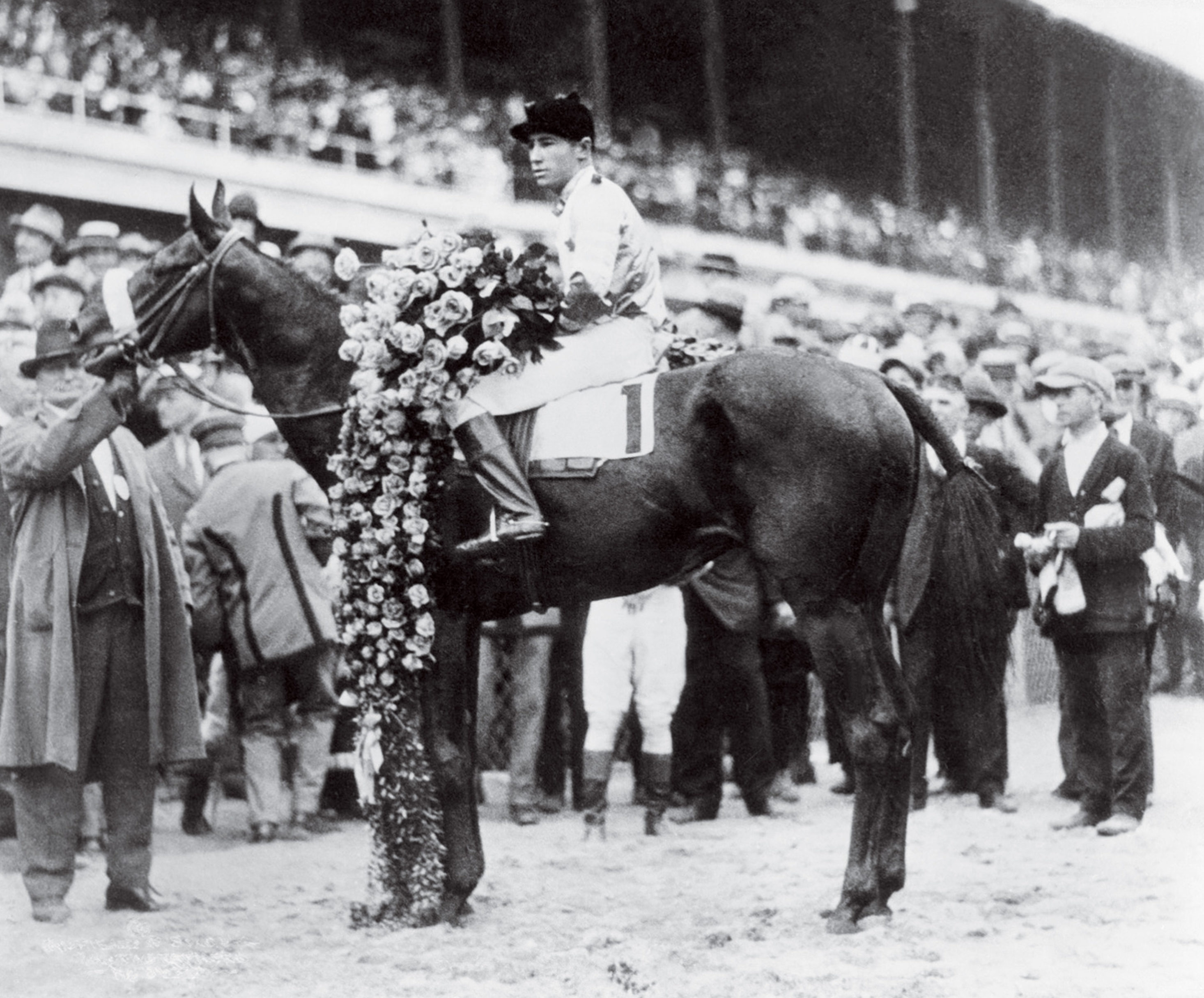 Image shows Black Gold at Churchill Downs