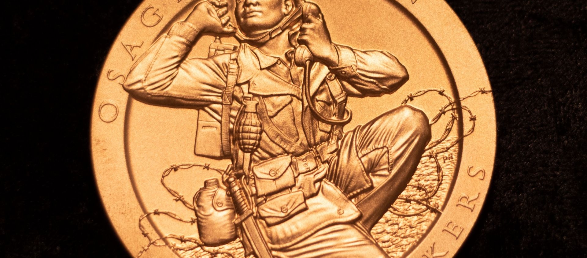 Osage Code Talker Medal