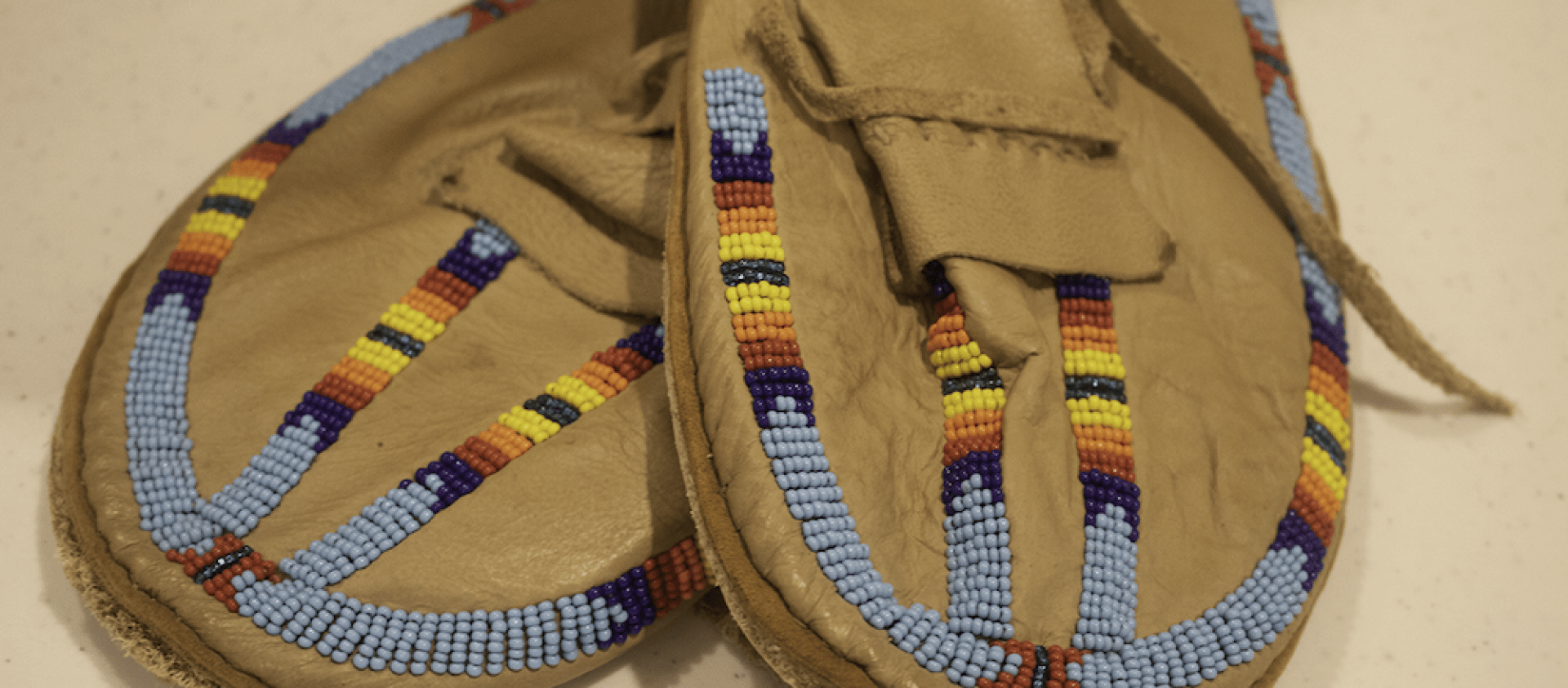 Wahzhazhe men's moccasins. 