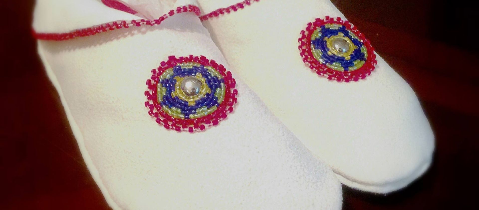 Wahzhazhe women's moccasins. 