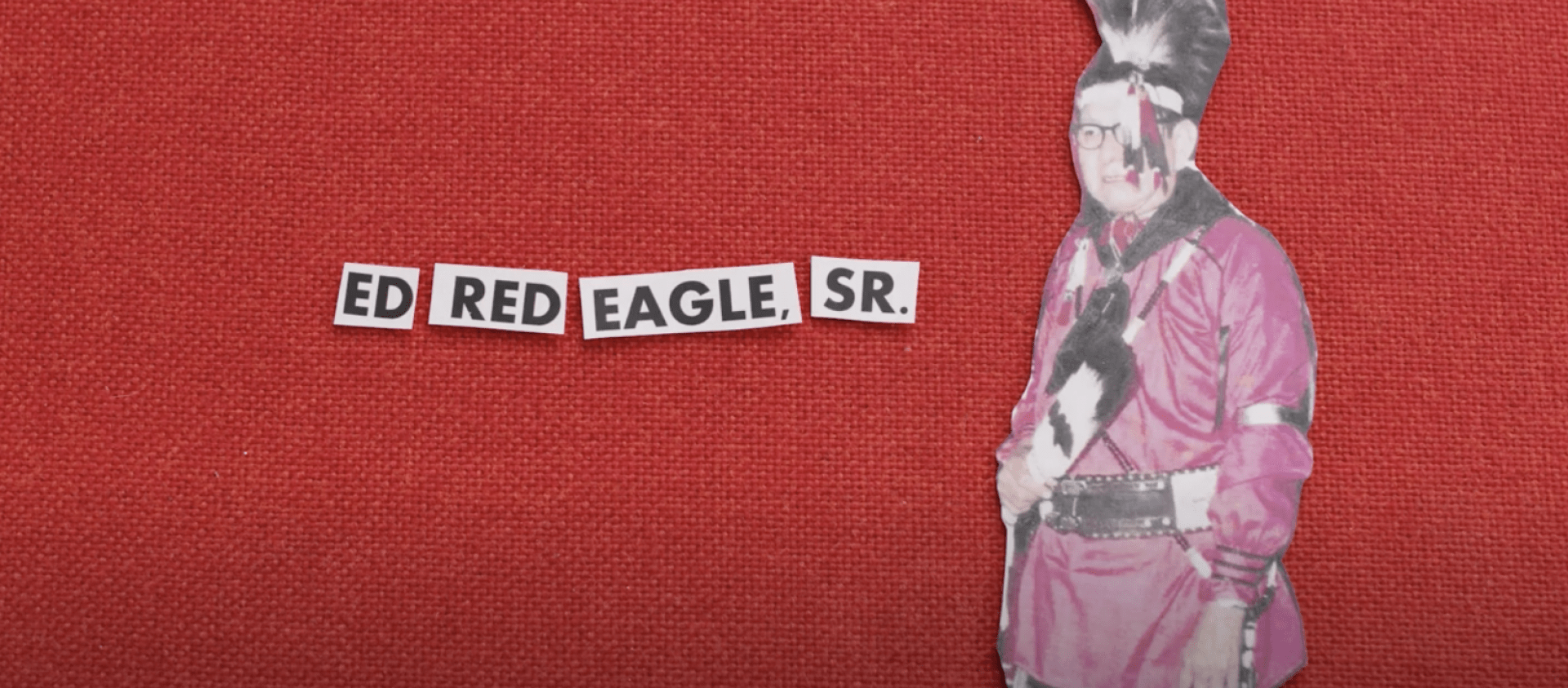 Edward Red Eagle, Sr.