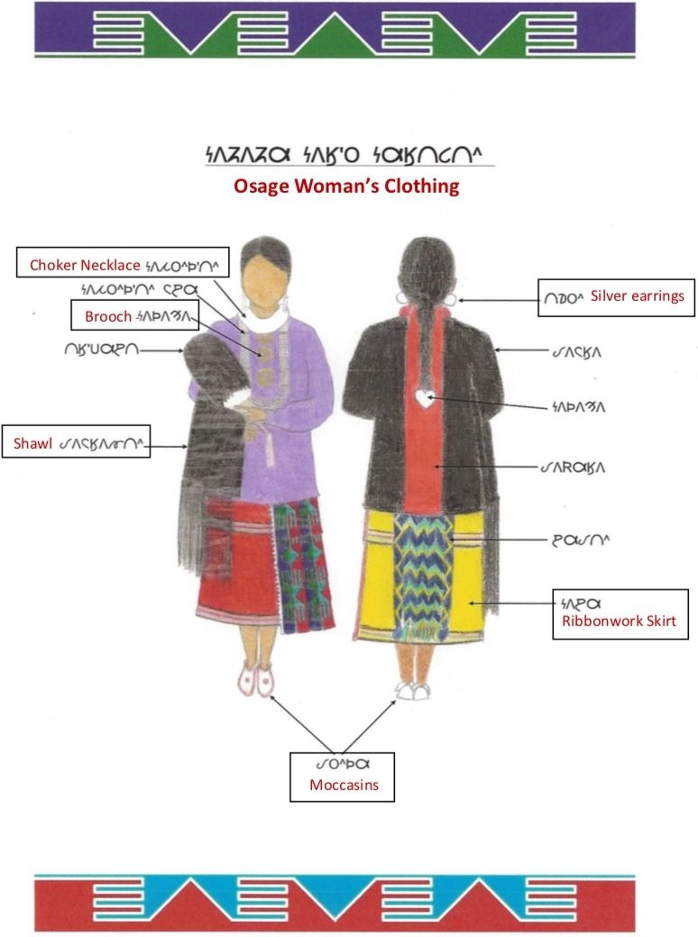 Traditional Osage Womens Clothing