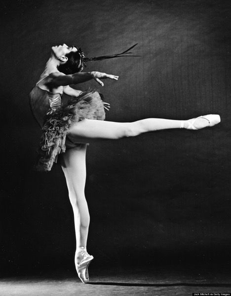 Maria Tallchief performing “Firebird” at the NYC Ballet on September 19, 1963. Photo by Jack Mitchell/Getty Images