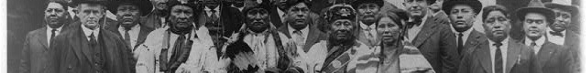 Osages in front of the White House