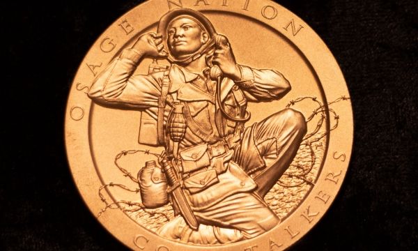 Osage Code Talker Medal