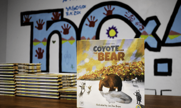 Coyote & the Bear Book View 