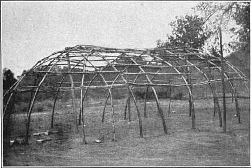 Frame of an Osage Lodge Frame of an Osage Lodge