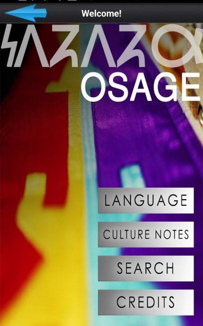 Osage Language Mobile Application Osage Language Mobile Application