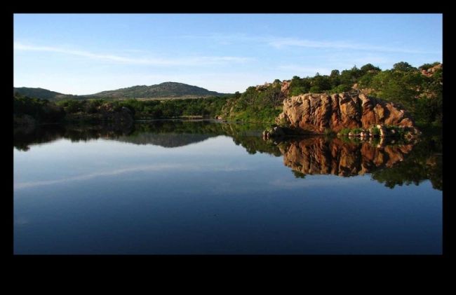 Osage Lake, Wichita Mountains Osage Lake, Wichita Mountains