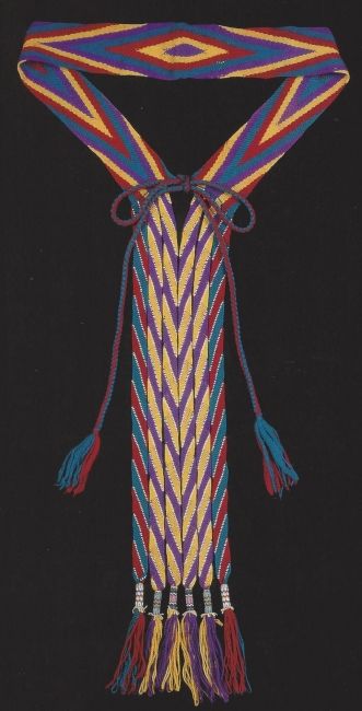 Osage Fingerwoven Belt Osage Fingerwoven Belt